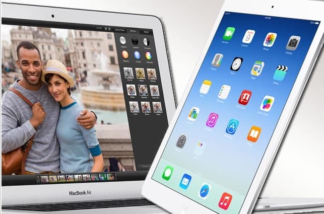 Apple iPad Air or MacBook Air